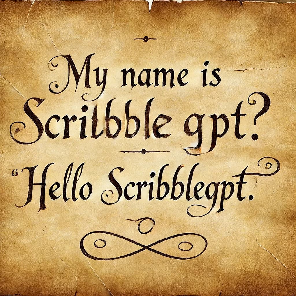 ScribbleGPT: Building a Basic Handwriting-Driven Chatbot
